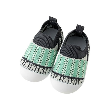 UKAP Unisex-Child Walking Shoe Mesh Sock Sneakers Slip On Running Shoes Non-slip Breathable Trainers Kids Anti Collision Comfortable Green 4.5C
UKAP Unisex-Child Walking Shoe Mesh Sock Sneakers Slip On Running Shoes Non-slip Breathable Trainers Kids Anti Collision Comfortable Green 4.5C