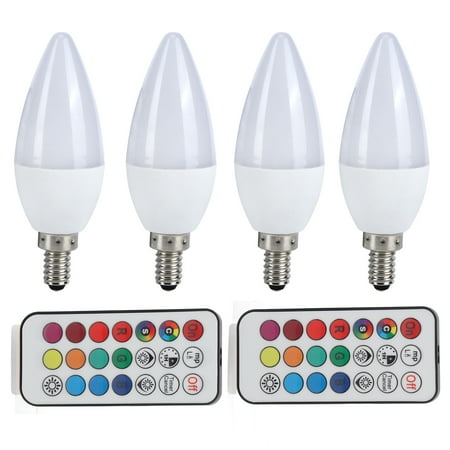 Candle Bulb No Radiation Candelabra LED Bulbs Color Changing 3W For Chandelier Electric Candle Lamps E12 RGB+Pure White 6000K
Candle Bulb No Radiation Candelabra LED Bulbs Color Changing 3W For Chandelier Electric Candle Lamps E12 RGB+Pure White 6000K