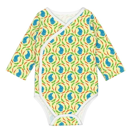 Matuu Blue Rabbit for Baby Long-Sleeve Bodysuit Soft Cotton Comfortable and Breathable Perfect for Newborns and Infants
Matuu Blue Rabbit for Baby Long-Sleeve Bodysuit Soft Cotton Comfortable and Breathable Perfect for Newborns and Infants