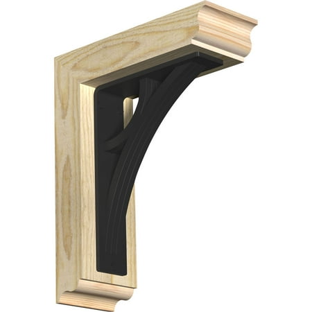 4 W x 11 1/2 D x 14 H Galveston Traditional Ironcrest Rough Sawn Bracket Douglas Fir (2 W x 7 1/2 D x 10 H Iron Bracket)
4 W x 11 1/2 D x 14 H Galveston Traditional Ironcrest Rough Sawn Bracket Douglas Fir (2 W x 7 1/2 D x 10 H Iron Bracket)
