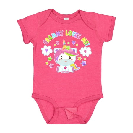 Inktastic Grammy Loves Me with Cute Rainbow Unicorn Gift Baby Boy or Baby Girl Bodysuit
Inktastic Grammy Loves Me with Cute Rainbow Unicorn Gift Baby Boy or Baby Girl Bodysuit