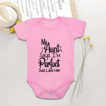 KONBECA Baby Boys Girls Rompers Infants Pure Cotton Coverall Toddler Baby Girls Boys Bodysuit Short Sleeve Letter Print T-Shirt Jumpsuit Romper Outfits (0-24 Months)
KONBECA Baby Boys Girls Rompers Infants Pure Cotton Coverall Toddler Baby Girls Boys Bodysuit Short Sleeve Letter Print T-Shirt Jumpsuit Romper Outfits (0-24 Months)