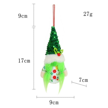 Livesture Christmas Glow Decorative Pendant Cute Green Beard Old Man Green sequin hat for women
Livesture Christmas Glow Decorative Pendant Cute Green Beard Old Man Green sequin hat for women