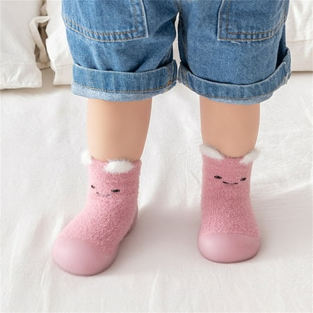TOWED22 Kids Slippers Girls Infant Boys Girls Animal Cartoon Socks Shoes Toddler Fleece WarmThe Floor Socks Non Slip Prewalker A
TOWED22 Kids Slippers Girls Infant Boys Girls Animal Cartoon Socks Shoes Toddler Fleece WarmThe Floor Socks Non Slip Prewalker A