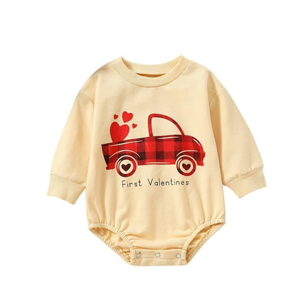 Qufokar 12 Month Girl Clothes Clothes 18 Months Valentine S Day Baby Boys Girls Letter Cartoon Long Sleeve Romper Bodysuit Outfit
Qufokar 12 Month Girl Clothes Clothes 18 Months Valentine S Day Baby Boys Girls Letter Cartoon Long Sleeve Romper Bodysuit Outfit