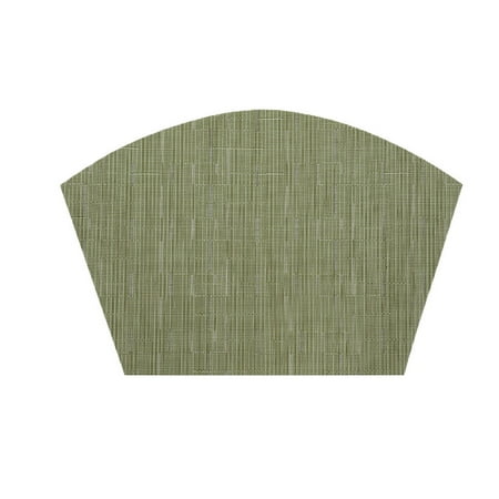 PVC Tableware Mat Irregular Shape Placemat Home Non-slip Heat Insulation Table Place Mat Green
PVC Tableware Mat Irregular Shape Placemat Home Non-slip Heat Insulation Table Place Mat Green