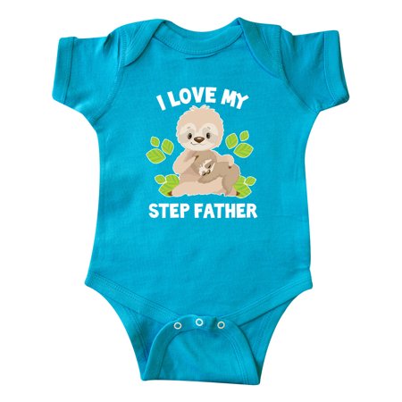 Inktastic Cute Sloth I Love My Step Father with Green Leaves Gift Baby Boy or Baby Girl Bodysuit
Inktastic Cute Sloth I Love My Step Father with Green Leaves Gift Baby Boy or Baby Girl Bodysuit
