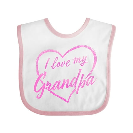 Inktastic I Love My Grandpa in Pink Chalk Heart Gift Baby Boy or Baby Girl Bib
Inktastic I Love My Grandpa in Pink Chalk Heart Gift Baby Boy or Baby Girl Bib