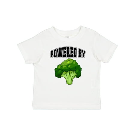 Inktastic Powered by Broccoli Gift Baby Boy or Baby Girl T-Shirt