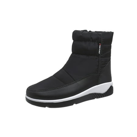 Rockomi Ladies Warm Booties Faux Fur Snow Boots Plush Lined Winter Boot Walking Casual Slip Resistant Shoes Cold Weather Side Zip Ankle Bootie Black 5
Rockomi Ladies Warm Booties Faux Fur Snow Boots Plush Lined Winter Boot Walking Casual Slip Resistant Shoes Cold Weather Side Zip Ankle Bootie Black 5