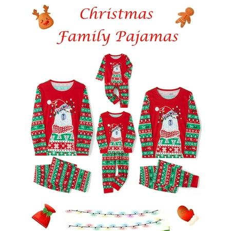 Christmas Family Matching Pajamas Set Long Sleeve Print Pullover Tops Stretch Casual Pants Xmas Parent-Child Sleepwear
Christmas Family Matching Pajamas Set Long Sleeve Print Pullover Tops Stretch Casual Pants Xmas Parent-Child Sleepwear