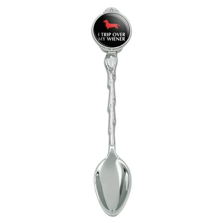 I Trip Over My Wiener Dachshund Funny Novelty Collectible Demitasse Tea Coffee Spoon
I Trip Over My Wiener Dachshund Funny Novelty Collectible Demitasse Tea Coffee Spoon