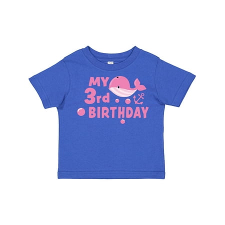 Inktastic Nautical My 3rd Birthday with Pink Whale Boys or Girls Toddler T-Shirt
Inktastic Nautical My 3rd Birthday with Pink Whale Boys or Girls Toddler T-Shirt
