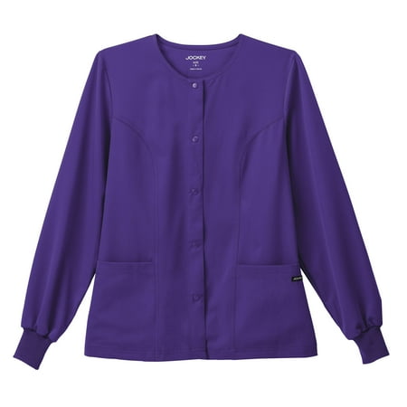 Jockey Scrubs Women s Snap to it Warm-Up Jacket