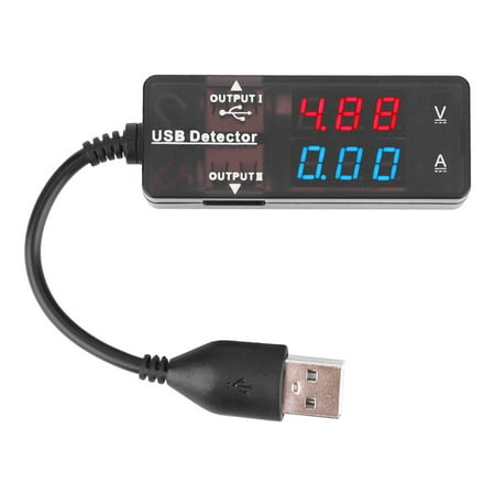 3.2-15V USB Detector LED Display USB Voltmeter Ammeter Dual Display For Tablet Computers Mobile Phones Bicolor
3.2-15V USB Detector LED Display USB Voltmeter Ammeter Dual Display For Tablet Computers Mobile Phones Bicolor