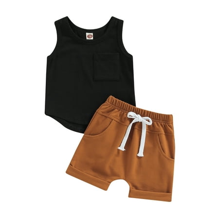 Inevnen 2Pcs Baby Boy Summer Clothes Infant Toddler Beach Outfits Sleeveless Tank Tops Shorts Set
Inevnen 2Pcs Baby Boy Summer Clothes Infant Toddler Beach Outfits Sleeveless Tank Tops Shorts Set