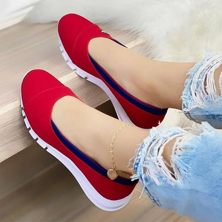 Women s Fashion Casual Comfortable Closed Toe Wedges Pumps Slip On Loafers Shoes Note Please Buy One Or Two Sizes Larger
Women s Fashion Casual Comfortable Closed Toe Wedges Pumps Slip On Loafers Shoes Note Please Buy One Or Two Sizes Larger