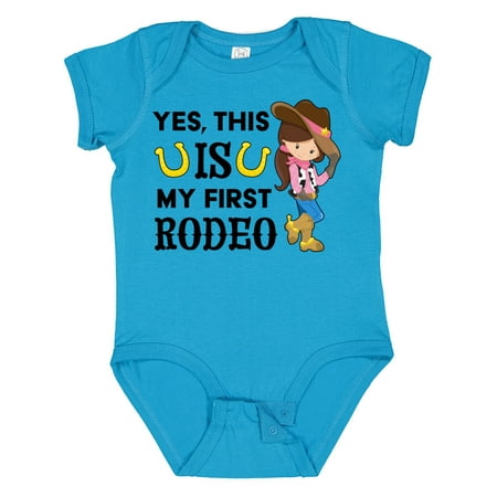 Inktastic Yes This is My First Rodeo- Cowgirl in Hat and Boots Gift Baby Girl Bodysuit
Inktastic Yes This is My First Rodeo- Cowgirl in Hat and Boots Gift Baby Girl Bodysuit