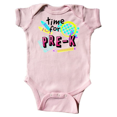 Inktastic Time for Pre-K Gift Baby Boy or Baby Girl Bodysuit