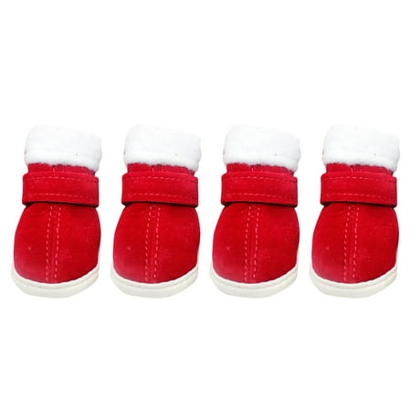 PEONAVET Dog Booties Dog Boots 4PCS Pet Dog Puppy Sporty Shoes Boots Winter Waterproof Rainproof Shoes
PEONAVET Dog Booties Dog Boots 4PCS Pet Dog Puppy Sporty Shoes Boots Winter Waterproof Rainproof Shoes