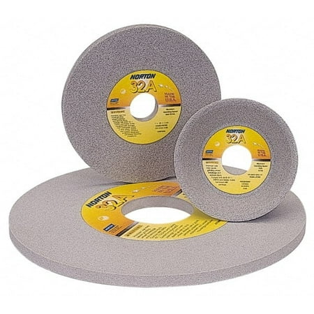 Norton 12 Diam x 5 Hole x 1-1/2 Thick H Hardness 46 Grit Surface Grinding Wheel Aluminum Oxide Type 5 Coarse Grade 2 070 Max RPM Vitrified Bond One-Side Recess
Norton 12 Diam x 5 Hole x 1-1/2 Thick H Hardness 46 Grit Surface Grinding Wheel Aluminum Oxide Type 5 Coarse Grade 2 070 Max RPM Vitrified Bond One-Side Recess