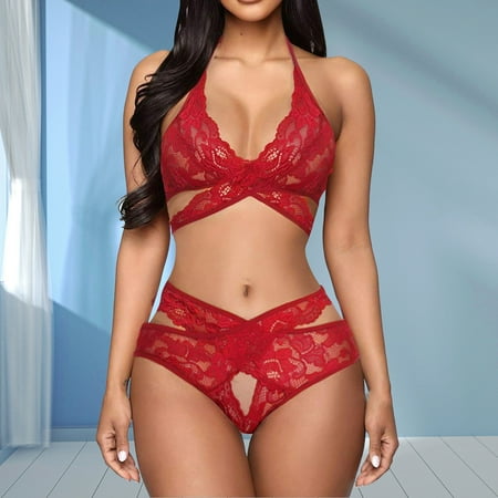 VONCOS Women s Lace Sexy Erotic Underwear Ladies Fashion Sexy Temptation Lingerie Lace Neckband Babydoll Underwear
VONCOS Women s Lace Sexy Erotic Underwear Ladies Fashion Sexy Temptation Lingerie Lace Neckband Babydoll Underwear