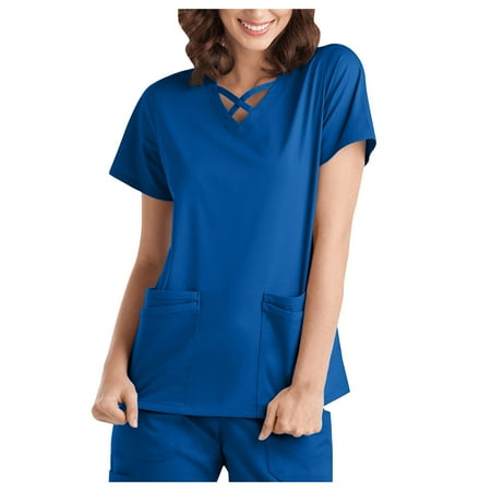 Cakiesky Women s Scrub Tops with Designs Cool V Neck Valentines Day Shirt Blue XXXL
Cakiesky Women s Scrub Tops with Designs Cool V Neck Valentines Day Shirt Blue XXXL