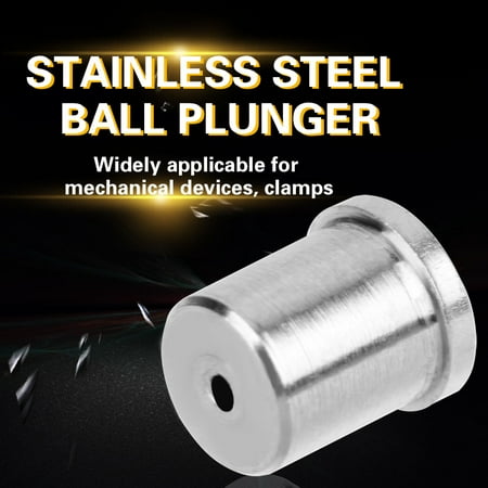 Tebru 20 pcs 304 Stainless Steel Precision Positioning Beads Screw Smooth Spring Ball Plunger Ball Plunger Ball Plunger set
Tebru 20 pcs 304 Stainless Steel Precision Positioning Beads Screw Smooth Spring Ball Plunger Ball Plunger Ball Plunger set