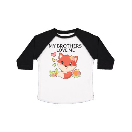 Inktastic My Brothers Love Me- little fox Gift Toddler Boy or Toddler Girl T-Shirt
Inktastic My Brothers Love Me- little fox Gift Toddler Boy or Toddler Girl T-Shirt