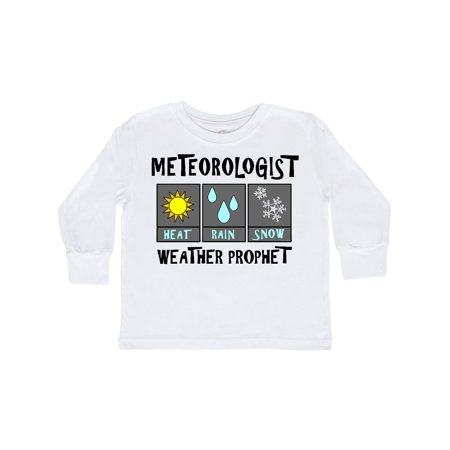 Inktastic Meteorologist Weather Prophet Gift Toddler Boy or Toddler Girl Long Sleeve T-Shirt
Inktastic Meteorologist Weather Prophet Gift Toddler Boy or Toddler Girl Long Sleeve T-Shirt