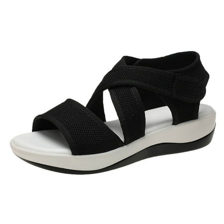 kakina CMSX Sandals for Women Comfortable Women s Mesh Casual Shoes Lightweight Platform Wedges Ladies Sandals Black 9.5
kakina CMSX Sandals for Women Comfortable Women s Mesh Casual Shoes Lightweight Platform Wedges Ladies Sandals Black 9.5