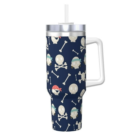 Bingfone Pirate Skulls 1 for 40 Oz Stainless Steel Travel Mug Double Wall Water Coffee Cup for Home Office Outdoor Works Great for Ice Drinks and Hot Beverage
Bingfone Pirate Skulls 1 for 40 Oz Stainless Steel Travel Mug Double Wall Water Coffee Cup for Home Office Outdoor Works Great for Ice Drinks and Hot Beverage