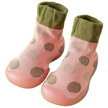 Entyinea Sock Shoe Cartoon Anti-skid Breathable Toddlers Floor Socks for Indoor Pink 18
Entyinea Sock Shoe Cartoon Anti-skid Breathable Toddlers Floor Socks for Indoor Pink 18