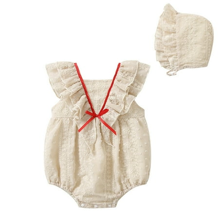 Baby Girls Short-Sleeve Bodysuit Apricot Baby Girl Clothes Lace Onesies for Baby Girl 3-6 Months
Baby Girls Short-Sleeve Bodysuit Apricot Baby Girl Clothes Lace Onesies for Baby Girl 3-6 Months