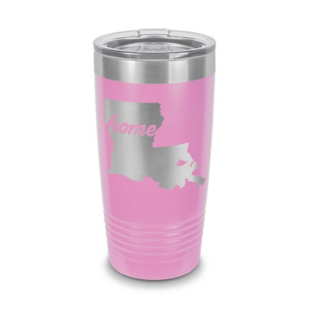 Louisiana Home Tumbler 20 oz - Laser Engraved w/ Clear Lid - Stainless Steel - Vacuum Insulated - Double Walled - Travel Mug - state shaped la love - Light Purple
Louisiana Home Tumbler 20 oz - Laser Engraved w/ Clear Lid - Stainless Steel - Vacuum Insulated - Double Walled - Travel Mug - state shaped la love - Light Purple