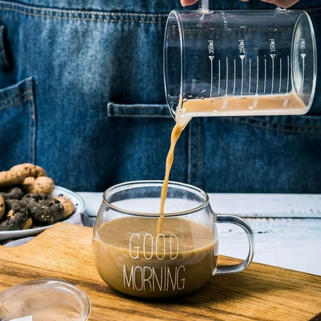 Sales Promotion!Kitchen Decoration Drinkware Heat-resistant Milk Cup with Handle Breakfast Cup Cereal Cup Glass Water Cup B
Sales Promotion!Kitchen Decoration Drinkware Heat-resistant Milk Cup with Handle Breakfast Cup Cereal Cup Glass Water Cup B