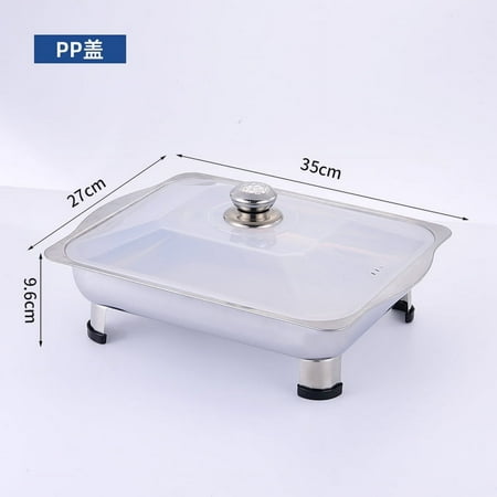 NUOLUX Stainless Steel Buffet Tray Foods Holder Tray Kitchen Buffet Dinner Serving Pan
NUOLUX Stainless Steel Buffet Tray Foods Holder Tray Kitchen Buffet Dinner Serving Pan