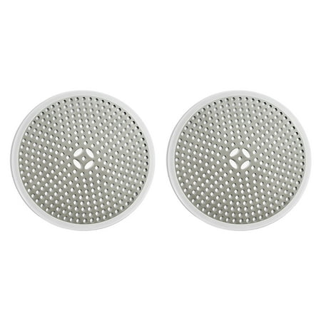 2pcs Hair Catcher Hotel Shower Drain Home Bathroom Floor House Supplies Basin