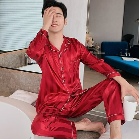QWZNDZGR New Winter Silk Satin Couple Pajamas For Men Women Long sleeve Sleepwear Sleep Tops Men s Pjs Couple Clothes Pijamas Home Suits
QWZNDZGR New Winter Silk Satin Couple Pajamas For Men Women Long sleeve Sleepwear Sleep Tops Men s Pjs Couple Clothes Pijamas Home Suits