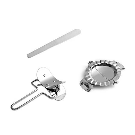 Dumplings Mold 1 Set Of 3Pcs Stainless Steel Dumpling Makers Dumplings Mold Dough Cutter Stuffing Spoon Kitchen Gadgets (Small Size)
Dumplings Mold 1 Set Of 3Pcs Stainless Steel Dumpling Makers Dumplings Mold Dough Cutter Stuffing Spoon Kitchen Gadgets (Small Size)