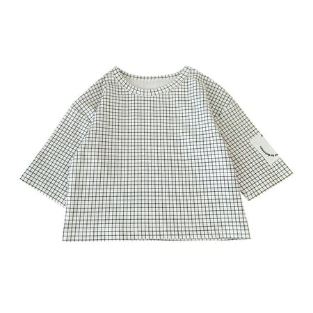 Kids Toddler Baby Boys Girls Plaid Patchwork Long Sleeve Blouse Tops T-Shirt Outfits Clothes
Kids Toddler Baby Boys Girls Plaid Patchwork Long Sleeve Blouse Tops T-Shirt Outfits Clothes