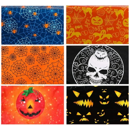 6Pcs Halloween Disposable Tablecloth PE Table Cloth Picnic Table Covers Table Decoration (1+2+3+4+5+6)
6Pcs Halloween Disposable Tablecloth PE Table Cloth Picnic Table Covers Table Decoration (1+2+3+4+5+6)