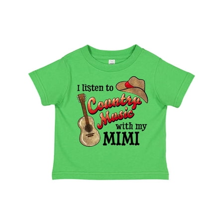Inktastic I Listen to Country Music with my Mimi Guitar and Hat Gift Toddler Boy or Toddler Girl T-Shirt
Inktastic I Listen to Country Music with my Mimi Guitar and Hat Gift Toddler Boy or Toddler Girl T-Shirt