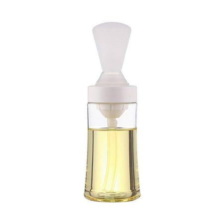 Silicone Oil Bottle with Basting Brush Kitchen Oil Container Heat-Resistant Barbecue Brush for Cooking Grilling
Silicone Oil Bottle with Basting Brush Kitchen Oil Container Heat-Resistant Barbecue Brush for Cooking Grilling