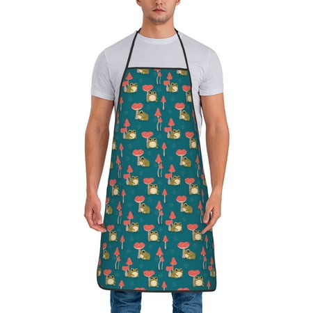 Gaeub Frog and Mushrooms Print Apron for Men and Women Waterproof Apron for Cooking Dishwashing Lab Butcher Dog Grooming
Gaeub Frog and Mushrooms Print Apron for Men and Women Waterproof Apron for Cooking Dishwashing Lab Butcher Dog Grooming