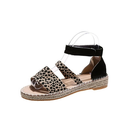 Crocowalk Ladies Flat Sandal Ankle Strap Sandals Summer Espadrilles Women Casual Shoes Walking Fashion Beach Leopard Print 8
Crocowalk Ladies Flat Sandal Ankle Strap Sandals Summer Espadrilles Women Casual Shoes Walking Fashion Beach Leopard Print 8