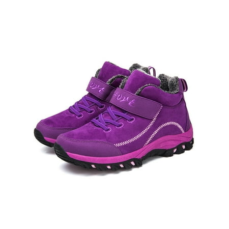 Lacyhop Womens Mens Snow Boots Comfort Warm Booties Plush Lined Winter Boot Walking Comfortable Ankle Bootie Lightweight Faux Fur Shoe Purple Women 5
Lacyhop Womens Mens Snow Boots Comfort Warm Booties Plush Lined Winter Boot Walking Comfortable Ankle Bootie Lightweight Faux Fur Shoe Purple Women 5