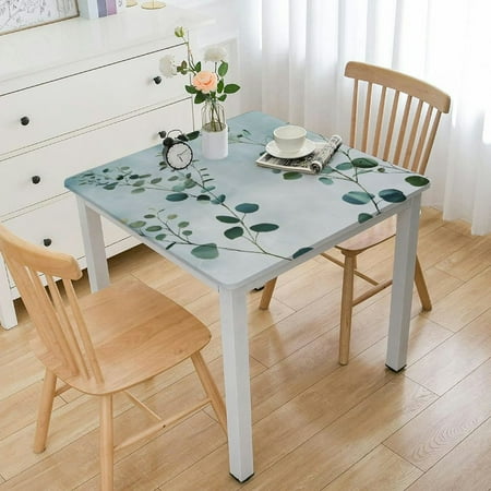 Green Eucalyptus Leaves Pattern Square Tablecloth 36x36 Inch Washable Table Cloth Waterproof Oil-Proof Anti-Wrinkle Table Cover for Kitchen Party Buffet Tabletop Decor
Green Eucalyptus Leaves Pattern Square Tablecloth 36x36 Inch Washable Table Cloth Waterproof Oil-Proof Anti-Wrinkle Table Cover for Kitchen Party Buffet Tabletop Decor