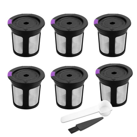 SANWOOD 6Pcs Reusable Coffee Capsule Cups Refillable Filter Accessories for Keurig K Cup
SANWOOD 6Pcs Reusable Coffee Capsule Cups Refillable Filter Accessories for Keurig K Cup