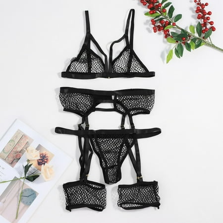 Cathalem Bodysuit Lingerie for Women Snap Crotch Wireless Lingerie Polyester Wear Wear Female Skimpy Lingerie Underwear Black Medium
Cathalem Bodysuit Lingerie for Women Snap Crotch Wireless Lingerie Polyester Wear Wear Female Skimpy Lingerie Underwear Black Medium